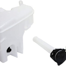 Windshield Washer Tank Assembly Compatible with GS300/GS460 06-11 / Lexus IS250/IS350 06-15 W/Pump Cap Inlet and Snsr