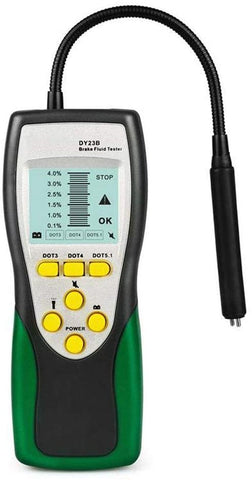 fineshelf Car Brake Fluid Tester Digital Brake Fluid Inspection - Check Car Brake with LED Indicator Display DY23B for Various Models