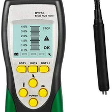 boomprospect Car Brake Fluid Tester Detector Digital Brake Fluid Inspection Auto Diagnostic Brake Oil Quality Driving Safety Check Analyzer for DOT3 DOT4 DOT5