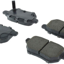 Centric Premium Ceramic Pads with Shims and Hardware