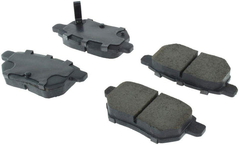 Centric Premium Ceramic Pads with Shims and Hardware