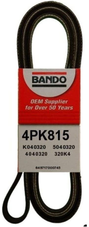 Bando 4PK780 OEM Quality Serpentine Belt (4PK815)