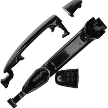 DSparts 2pcs Door Handle Replaces # 6921308020 69213-08020 69227-08040 For Toyota Sienna 2004-2010 Rear Left & Right Sliding Door Handle