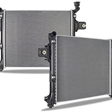 Mishimoto Plastic End-Tank Radiator Compatible With Jeep Commander 2006-2010