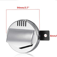 XINGFUQY Mofaner Retro Motorcycle Horn Chrome Super Loud 110DB 2V 2A Electric Horn Fit for Cafe Racer