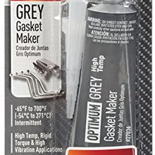 Permatex 27036 Optimum Grey Gasket Maker 3.35 oz, 1 Pack