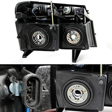 For Chevy Colorado/GMC Canyon Headlights + Parking Lights Replacement Driver + Passenger Side Pair Set