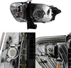 For Smoke 01-04 Toyota Tacoma Pickup Truck Headlights 4PCS Front Lamps + Corner Signal Lights 2 Pieces Set