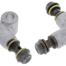 Hermoso 2 X 3-Way 10mm Brake Line Tee Piece Connector Brake Pipe Union TConnector