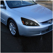 Spec-D Tuning 2LHP-ACD03JM-TM Honda Accord Halo Led Projector Headlights Black Pair