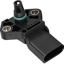 Manifold Absolute Pressure Sensor, 0261230073 Car Manifold Pressure Sensor Replacement Accessory fit for A3 A4 A6 Q3 TT