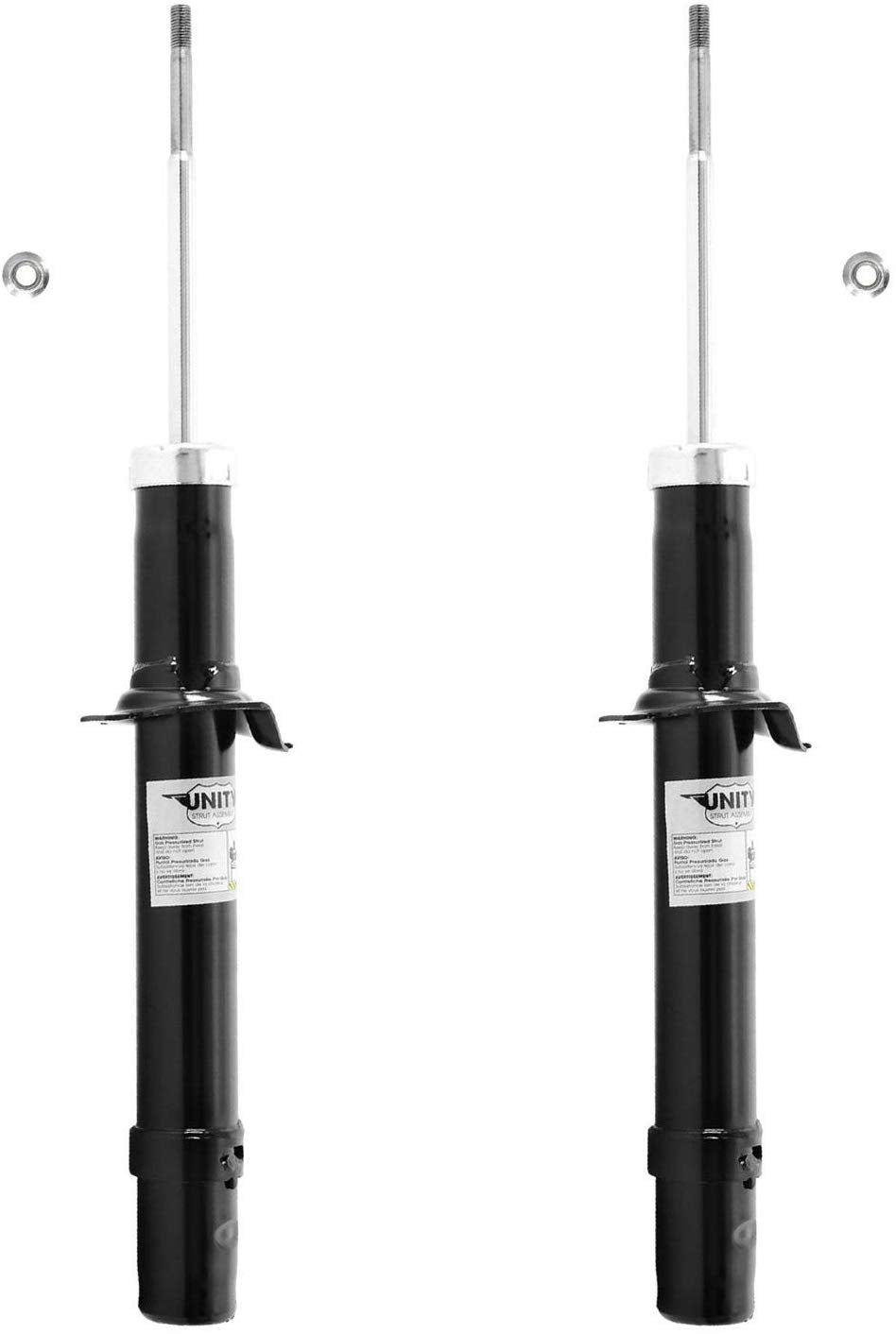 Unity Automotive 2-255010-001 Quick Complete Strut Assembly Kit (Rear Pair)