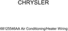 Genuine Chrysler 68125546AA Air Conditioning/Heater Wiring