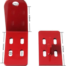 Lonwin Trailer Hitch Zero Turn Mower fit for Ferris & Simplicity IS5100Z, IS2000Z, IS1500Z, IS500Z, IS600Z, IS700Z Red