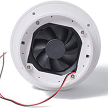 CALIDAKA Exhaust Fan 60CFM ABS Effective sy Install RV Motorhome Ceiling Mount Mute Cooling Caravan 12V Trailer Ventilation of