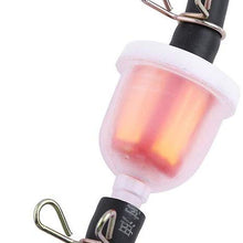 Inline Fuel Gas Filter, Delaman Oil Filter Universal Motorcycle Gasoline Fuel Filter Kit With Tubing Clips