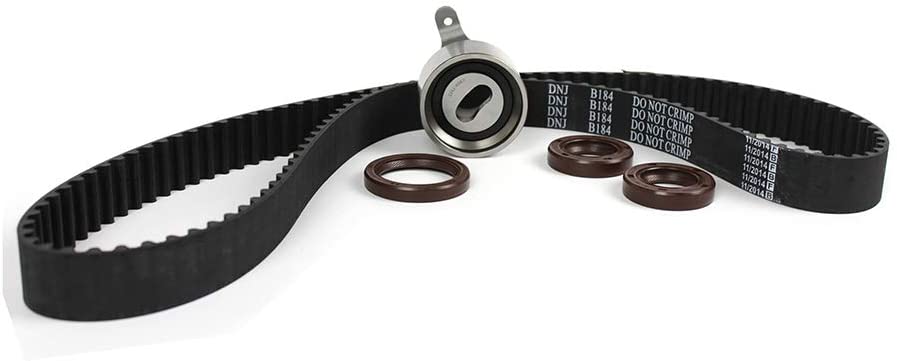 DNJ TBK212 Timing Belt Kit for 1990-2001 / Acura, Honda/CR-V, Integra / 1.8L, 2.0L / DOHC / L4 / 16V / 1834cc, 1972cc / B18A1, B18B1, B20B4, B20Z2