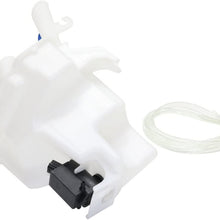 Windshield Washer Tank Assembly compatible with Hyundai Hyundai Accent 12-17 W/Pump and Cap Hatchback
