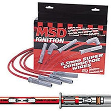 MSD 31199 8.5mm Super Conductor Spark Plug Wire Set
