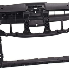 New Radiator Support Assembly Replacement Replacement for Volkswagen Beetle Hatchback 2D 2012-2016 Black