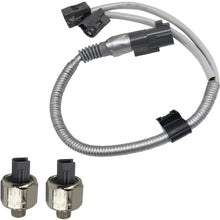 89615-12090 2Pcs Detonation Knock Sensor & Harness 89615-12050 for Toyota Lxus Avalon Camry ES300(KS159 with Wiring)