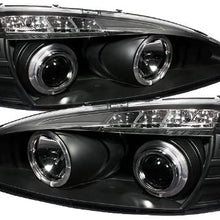 Spyder 5011688 Pontiac Grand Prix 04-08 Projector Headlights - LED Halo - LED (Replaceable LEDs) - Smoke - High H1 (Included) - Low H1 (Included)