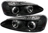Spyder 5011688 Pontiac Grand Prix 04-08 Projector Headlights - LED Halo - LED (Replaceable LEDs) - Smoke - High H1 (Included) - Low H1 (Included)