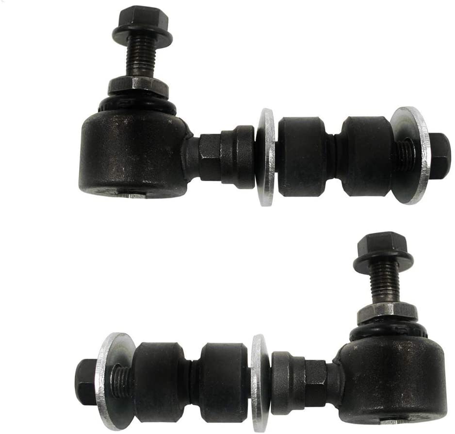 Detroit Axle - Both (2) Brand New Front Stabilizer Sway Bar End Link - Driver and Passenger Side for 1995-2000 Toyota Tacoma Pre-Runner - [2001-2004 Tacoma 2WD]]