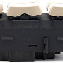 Master Power Window Switch - Driver Side Door - Fits Buick Rendezvous 2002, 2003, 2004, 2005, 2006, 2007 - Window Switch - Replaces 5475735