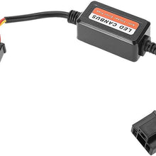 Suuonee Headlight Decoder,2pcs Car LED Headlight Decoder Radio Audio Anti-interference Error Canceler Filter for H4