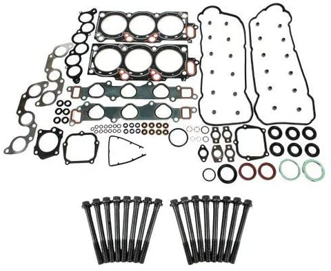 DNJ Head Gasket Set with Head Bolt Kit For 2000-2003 for Toyota Camry 3.0L 2995cc V6 DOHC