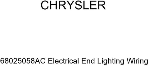 Genuine Chrysler 68025058AC Electrical End Lighting Wiring