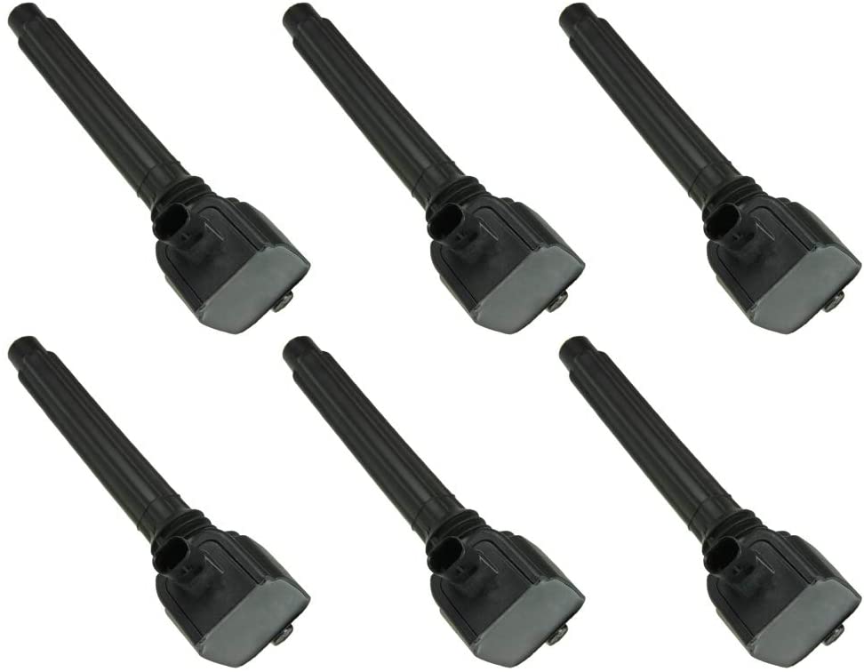 6 PCS Ignition Coil For V6 3.2L 3.6L 13-17 1500/14-17 PROMASTER 1500-11-16 200 TOWN & COUNTRY / 11-17 300-11-14 AVENGER / 11-18 CHALLENGER / 11-17 CHARGER GRAND CARAVAN JOURNEY
