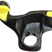 Case of 1, 1 7/64″ | 1.10 inch Tire Machine Part, Tire Changer Mount | Demount Head - Cast Steel Duck Head Tire Repair Part - Automotive Wheel Tyre Tool Accessory, Black, Electrophoretic, 28mm