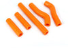 Motorcycle Orange Reinforced Silicone Radiator Coolant Hoses Kit For KTM 250SXF 250 SXF 2006