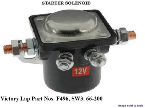 Victory Lap F496 Starter Solenoid for Ford