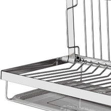 Chenbz Kitchen Rack, Dish Plate Wall Hanging Frame Stainless Steel Drain Rack Hanging Free Punching Dish Plate