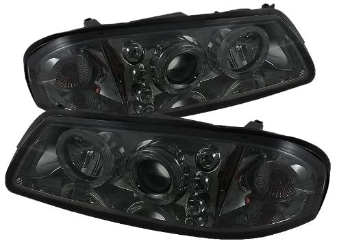 Spyder Auto PRO-ZO-CHIP00-LED-SM Chevy Impala Smoke Halo LED Projector Headlight