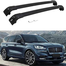 HEKA Cross Bar for Lincoln Aviator 2018 2019 2020 2021 Crossbar Roof Rail Rack Luggage