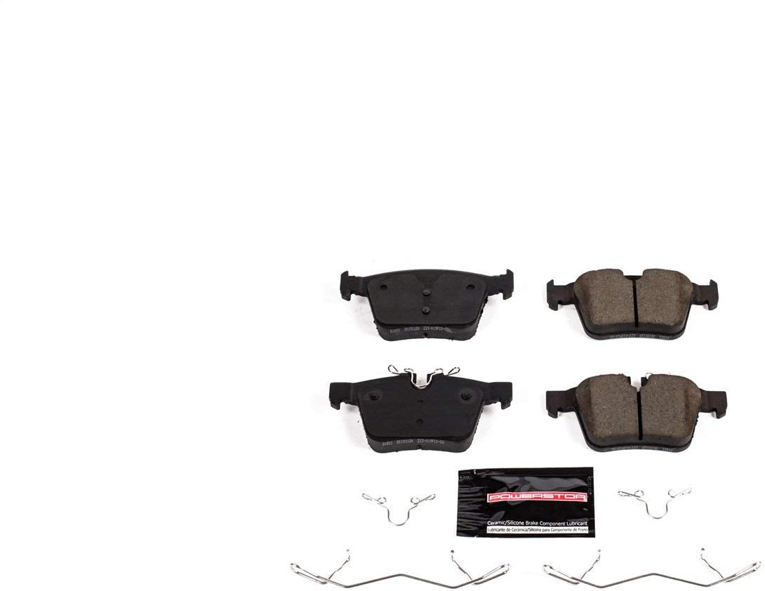 Power Stop Z23-1821, Z23 Evolution Sport Carbon-Fiber Ceramic Rear Brake Pads