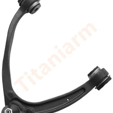 Titaniarm Pair Front Left & Right Upper Control Arms w/Ball Joint