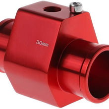 Autone 26mm-40mm Car Water Temp Temperature Sensor Gauge Joint Pipe Sensor Radiator Hose Adapter