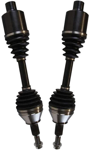 AutoShack DSK140140 Pair of 2 Front Driver and Passenger Side CV Axle Drive Shaft Assembly Replacement for 2002 2003 2004 2005 Dodge Ram 1500 RWD 4WD 3.7L 4.7L 5.7L 5.9L