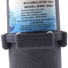 Gazechimp Accumulator Tank Water Pump Flow Control Systems Bladder-Type 125 psi 23.5 OZ