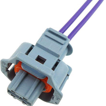 6.4L 6.0L Powerstroke Coolant Temperature Sensor Connector Repair Pigtail for 2003-2010 Ford Coolant Oil Temp Sensor Pigtail, 3C3Z10884AA 3C3Z-10884-AA SW6052 SW-6052