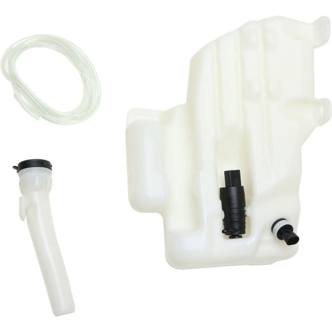 Washer Reservoir compatible with BUICK LACROSSE 10-16/IMPALA 14-17 Assy w/Cap Pump Inlet and Snsr