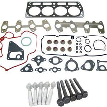 DNJ Head Gasket Set with Head Bolt Kit For 1998-2003 for Chevrolet Cavalier 2.2L 2190cc 134cid L4 OHV