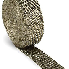 Design Engineering 010132 Titanium 2" x 35' Exhaust Heat Wrap with LR Technology