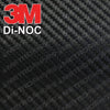 3M CA-1170 DI-NOC GLOSS BLACK CARBON FIBER 4ft x 1ft (4 sq/ft) Flex Vinyl Wrap Film