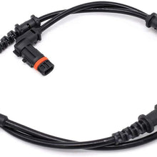 KARPAL Front Left and Right ABS Wheel Speed Sensor 1645400917 Compatible With Mercedes W164 GL550 R350 ML350 ML450 ML63 AMG ML320